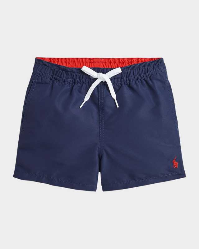 Boy's Recycled Polyester Traveler Swim Shorts, Size 3